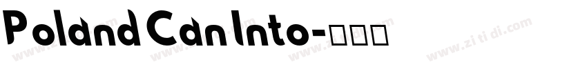 Poland Can Into字体转换